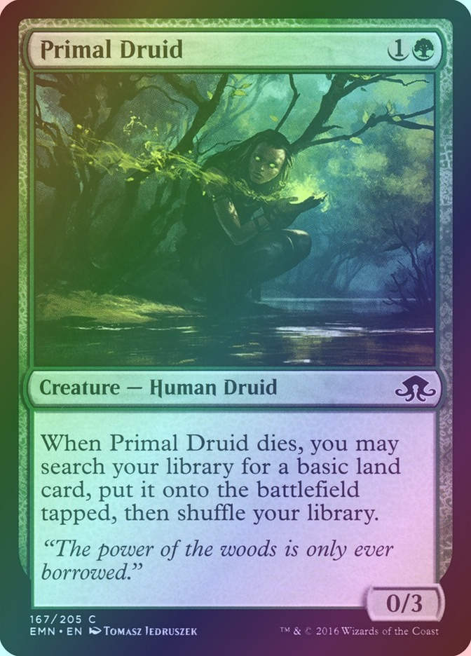 Primal Druid (EMN) (167) / Foil