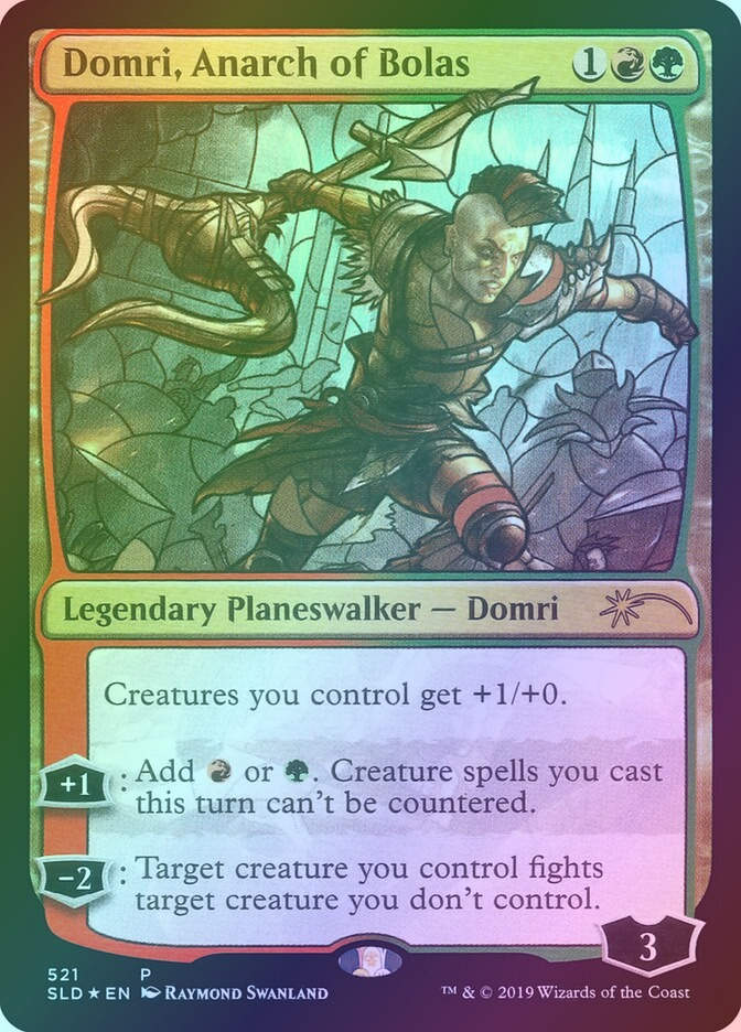 Domri, Anarch of Bolas (SLD) (521) / Foil