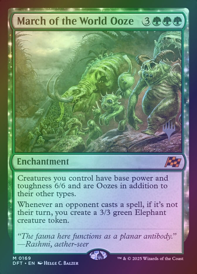 March of the World Ooze (PDFT) (169p) / Foil