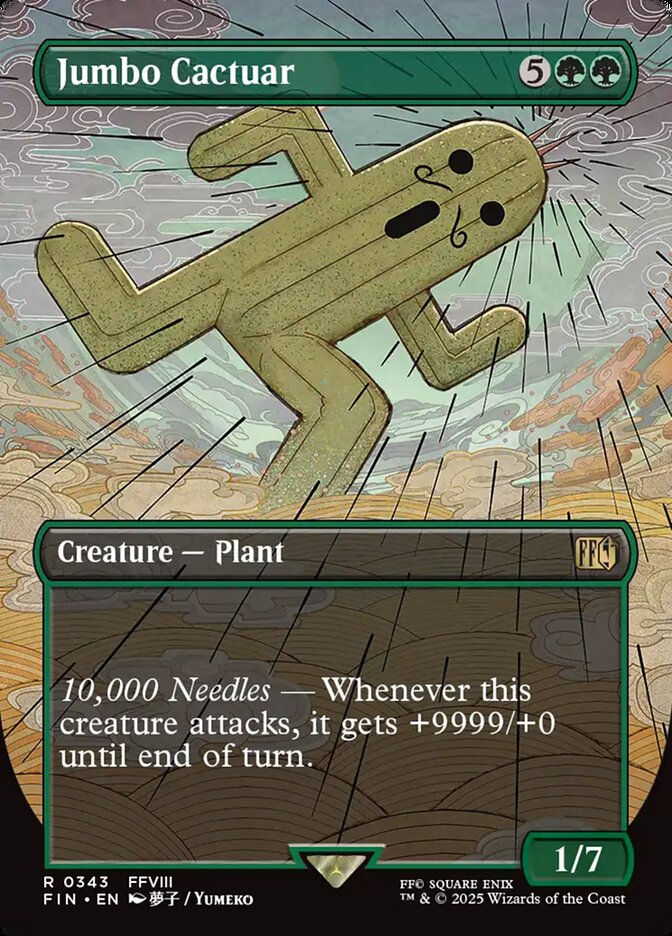 Jumbo Cactuar (FIN) (343) / Borderless