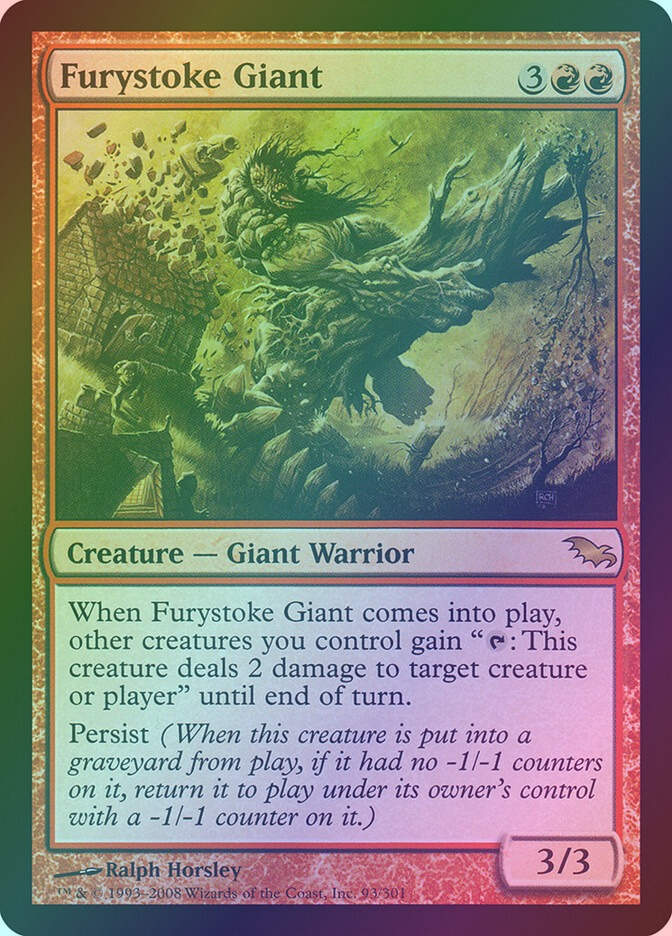 Furystoke Giant (SHM) (93) / Foil