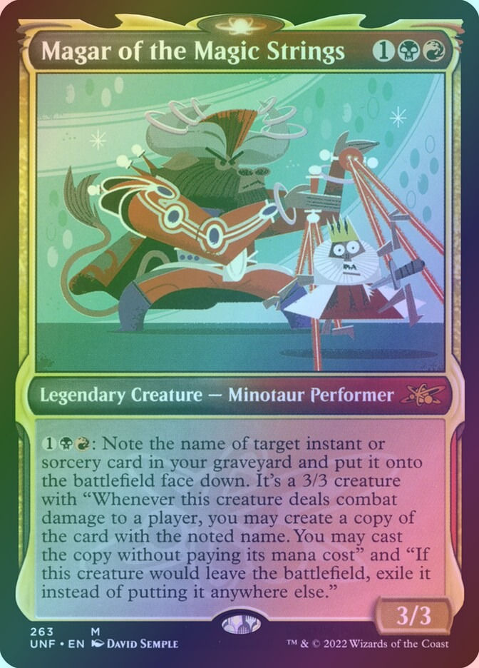 Magar of the Magic Strings (UNF) (263) / Showcase / Foil