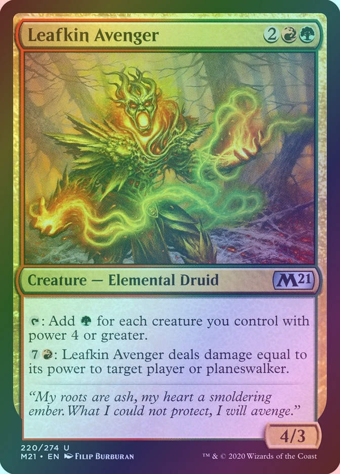 Leafkin Avenger (M21) (220) / Foil