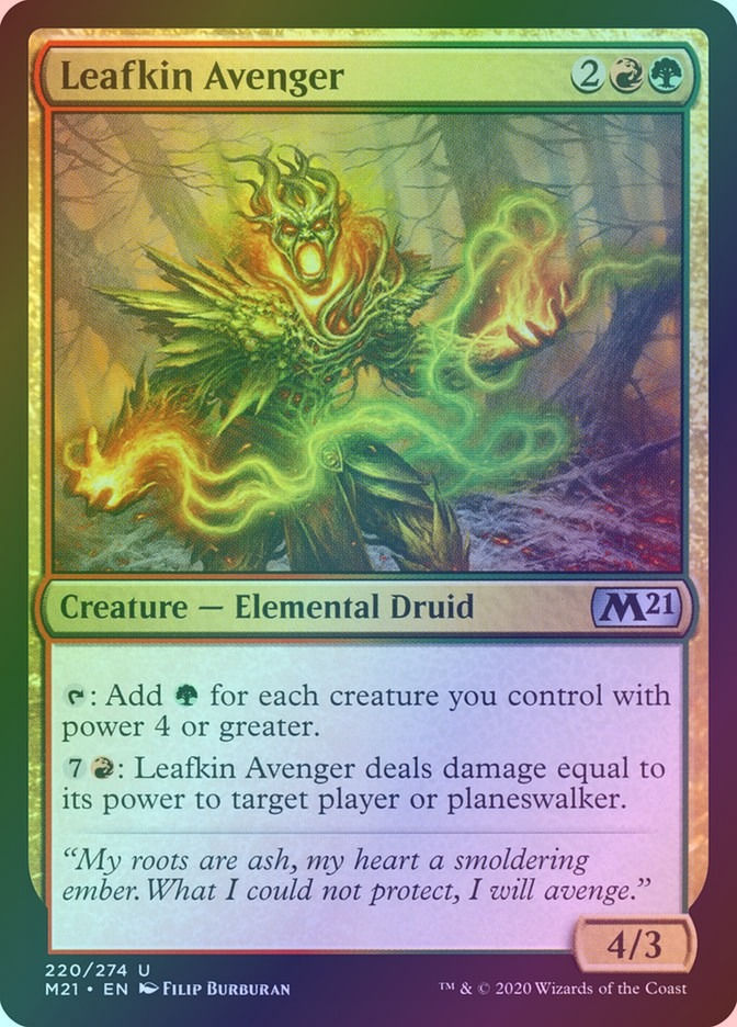 Leafkin Avenger (M21) (220) / Foil