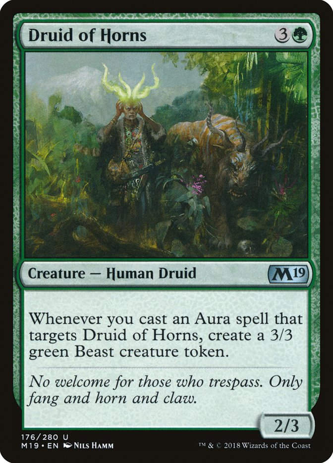 Druid of Horns (M19) (176)