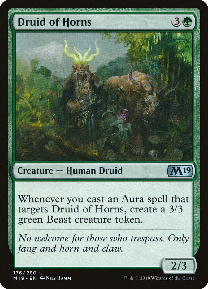 Druid of Horns (M19) (176)