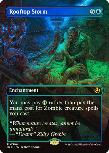 Rooftop Storm (INR) (306) / Foil / Borderless
