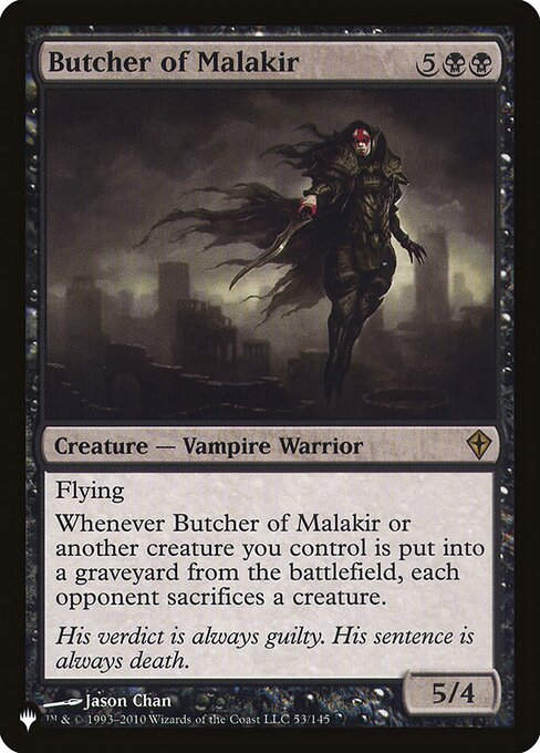 Butcher of Malakir (PLST) (WWK-53)