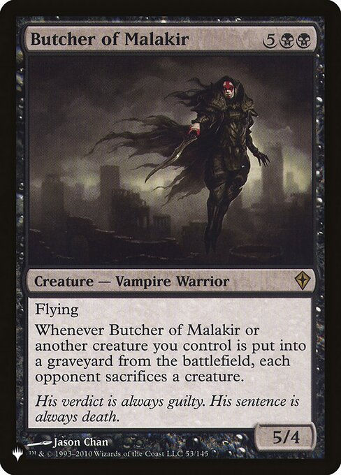 Butcher of Malakir (PLST) (WWK-53)