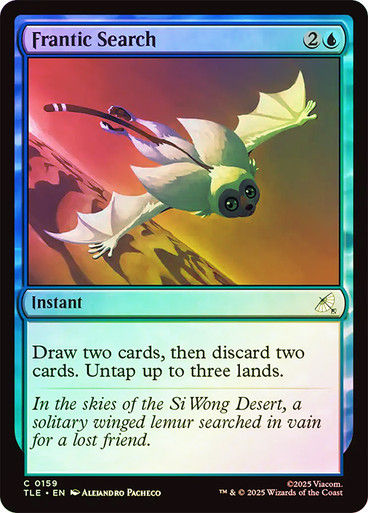 Frantic Search (TLE) (159) / Foil