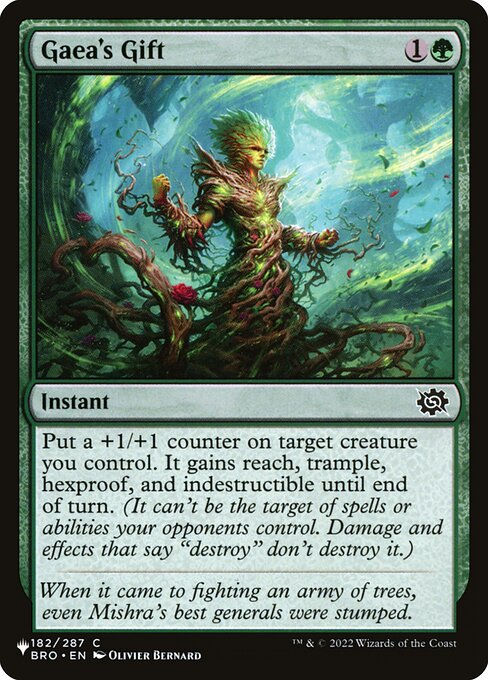 Gaea's Gift (PLST) (BRO-182)