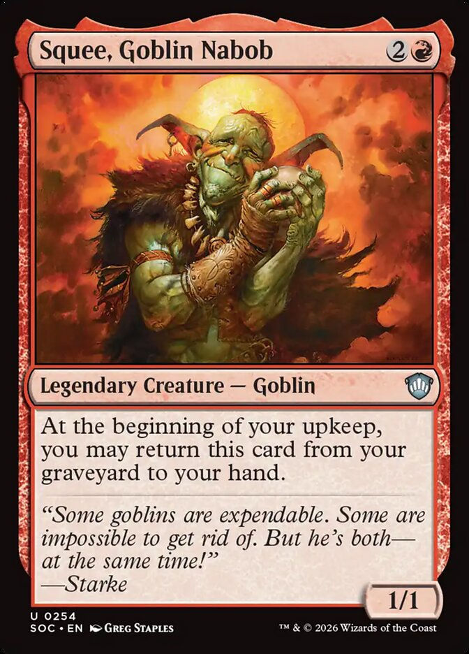 Squee, Goblin Nabob (SOC) (254)