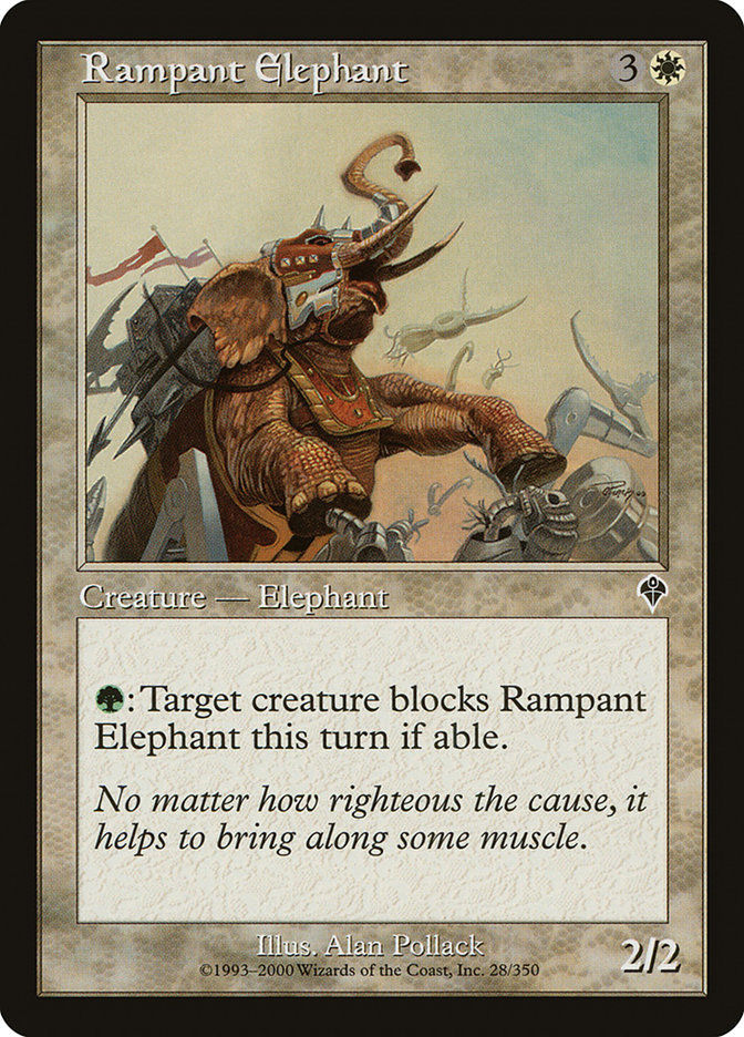 Rampant Elephant (INV) (28)