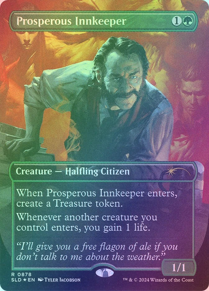 Prosperous Innkeeper (SLD) (878) / Borderless / Foil