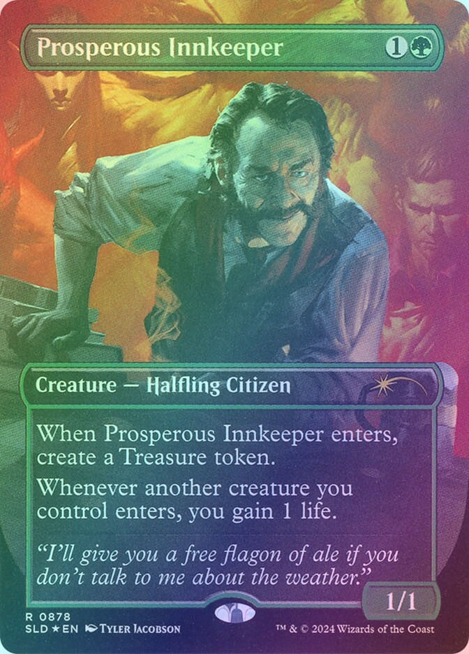 Prosperous Innkeeper (SLD) (878) / Borderless / Foil