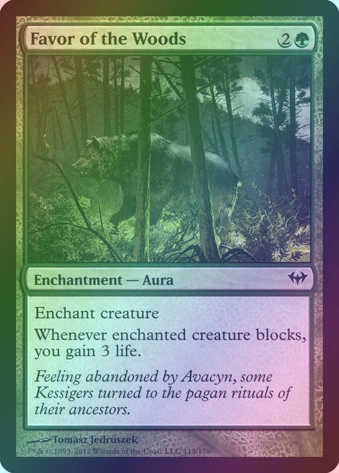 Favor of the Woods (DKA) (113) / Foil