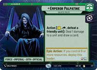 Emperor Palpatine - Galactic Ruler (Hyperspace) (SOR_#273)