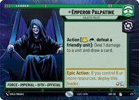 Emperor Palpatine - Galactic Ruler (Hyperspace) (SOR_#273)