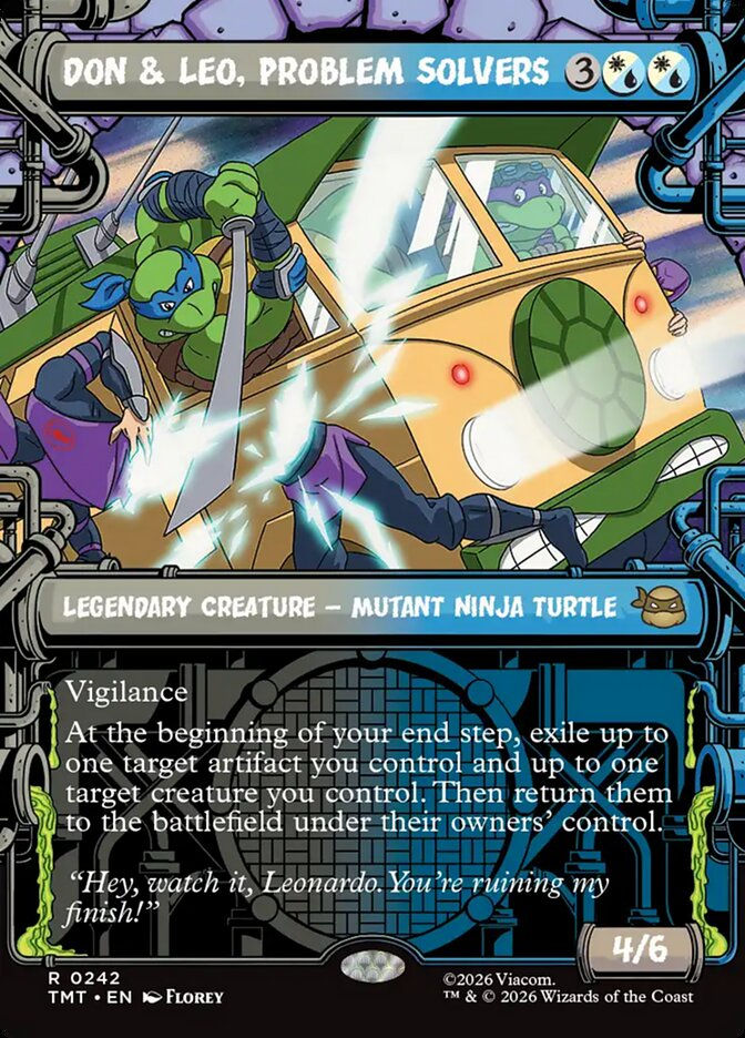 Don & Leo, Problem Solvers (TMT) (242) / Borderless / Showcase