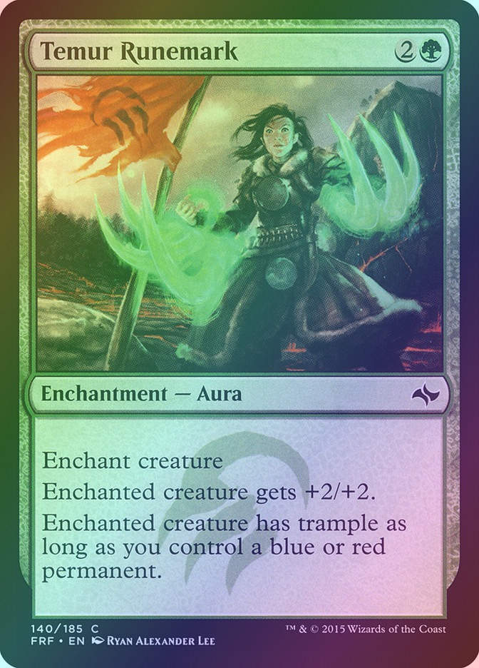 Temur Runemark (FRF) (140) / Foil