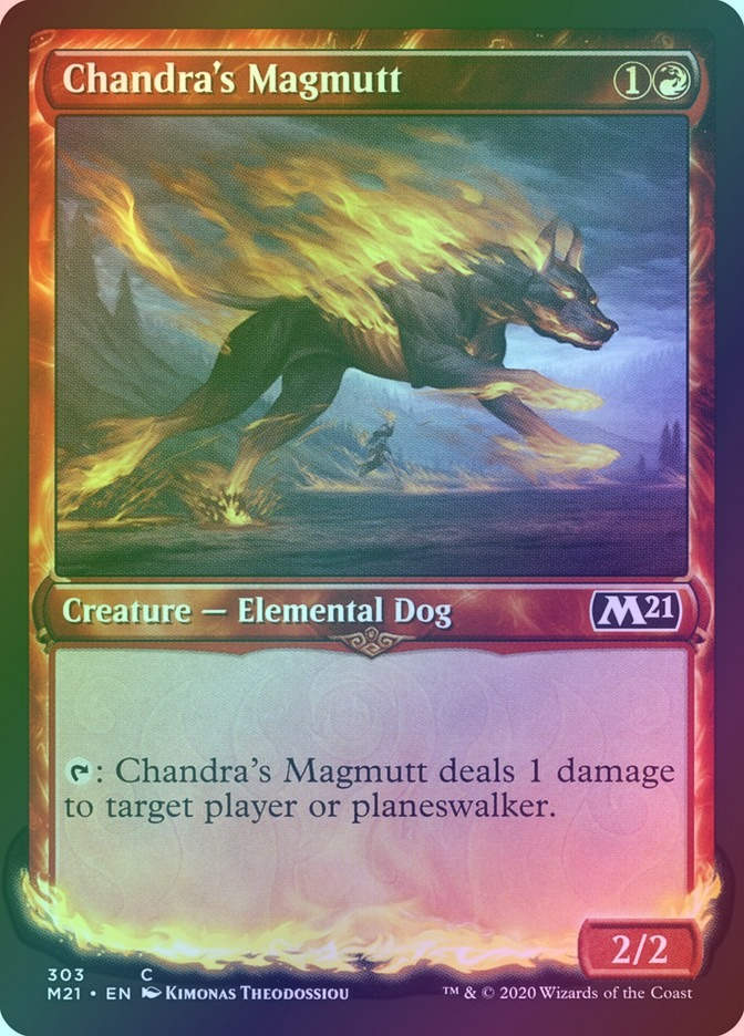 Chandra's Magmutt (M21) (303) / Showcase / Foil