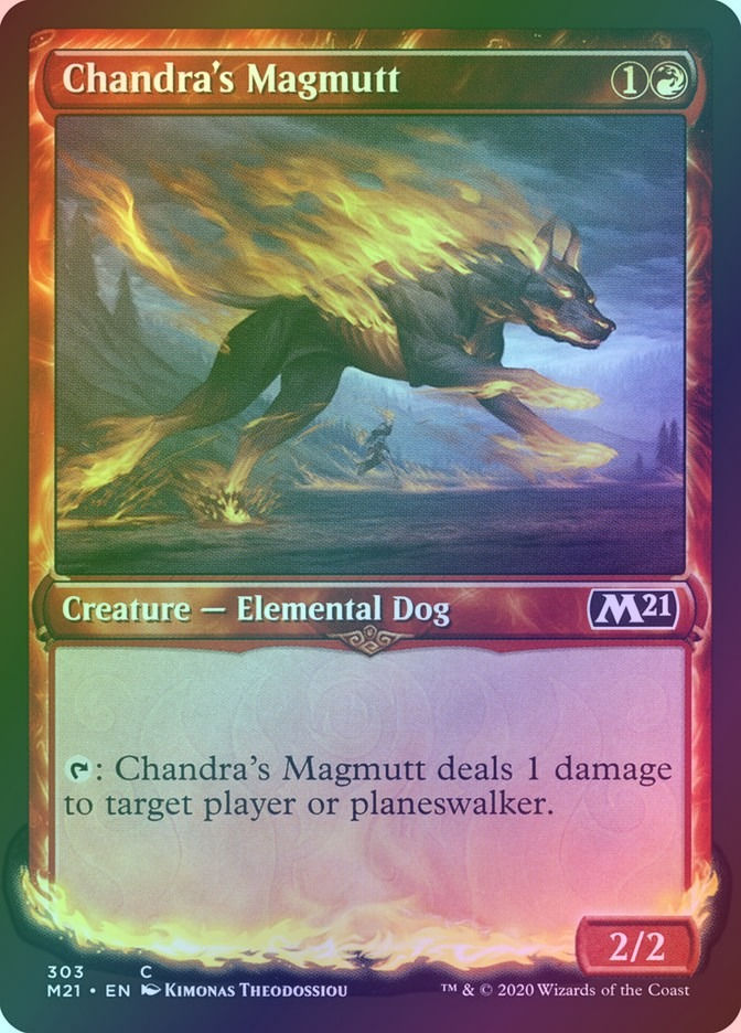 Chandra's Magmutt (M21) (303) / Showcase / Foil