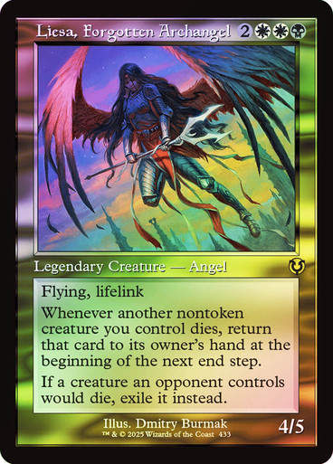 Liesa, Forgotten Archangel (INR) (433) / Foil Retro