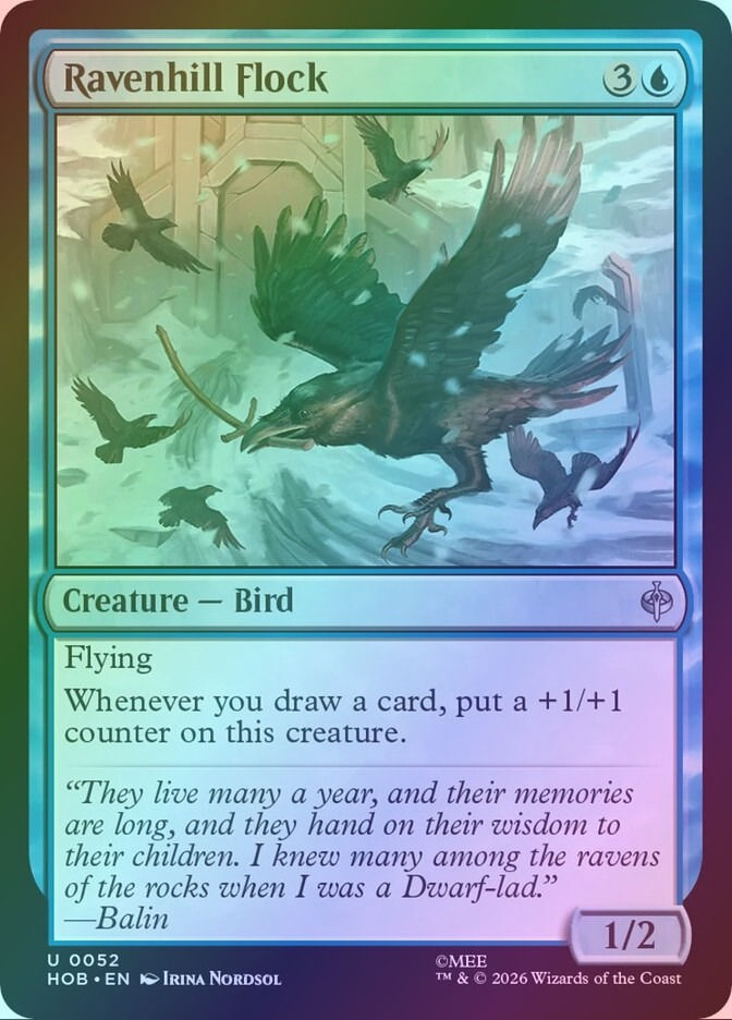 Ravenhill Flock (HOB) (52) / Foil