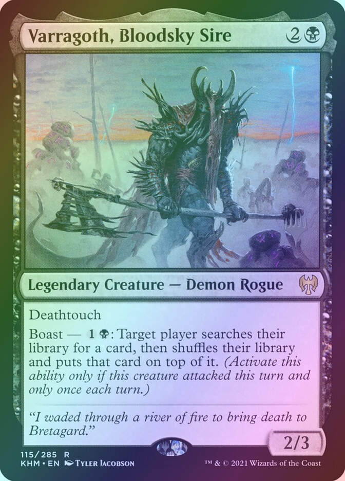 Varragoth, Bloodsky Sire (PKHM) (115p) / Foil