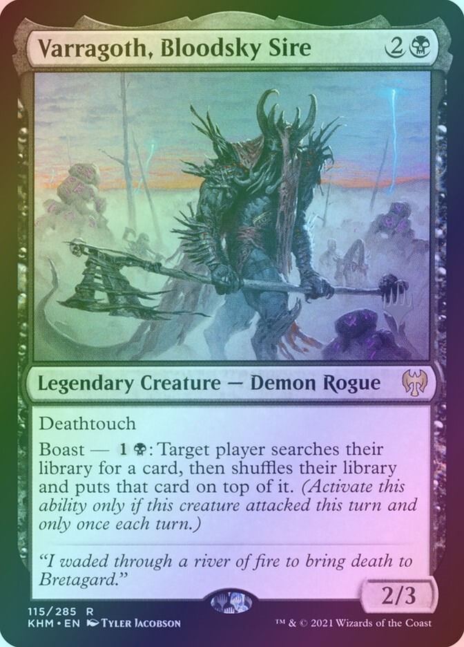 Varragoth, Bloodsky Sire (PKHM) (115p) / Foil