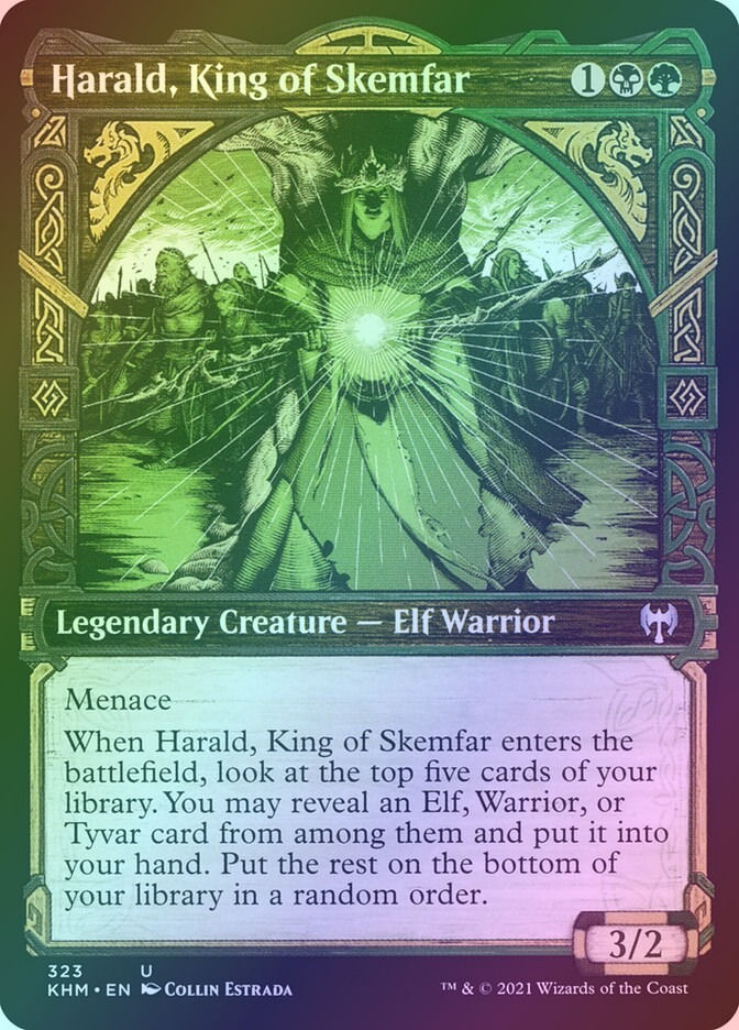 Harald, King of Skemfar (KHM) (323) / Showcase / Foil