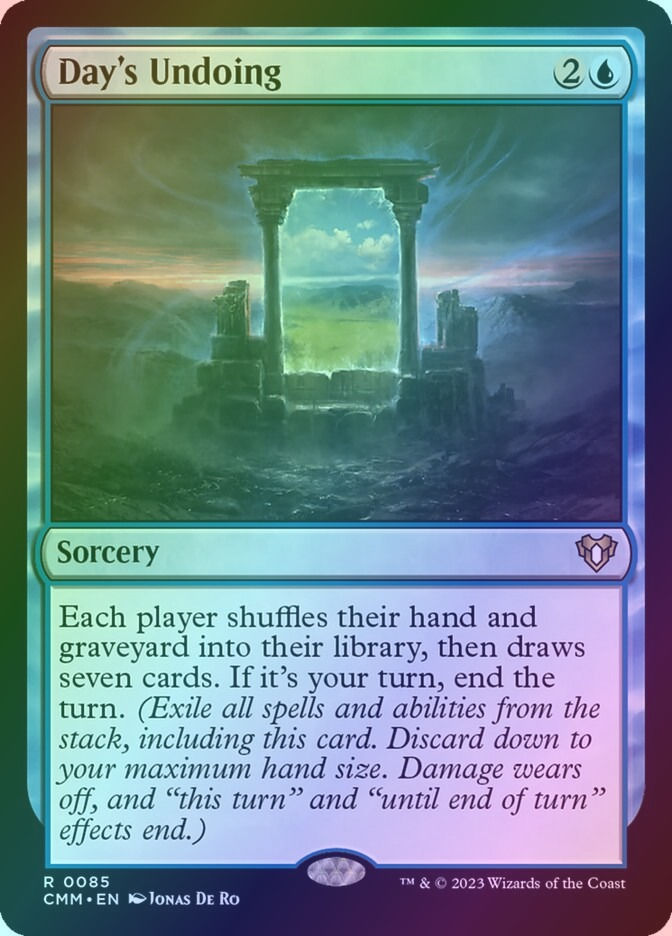Day's Undoing (CMM) (85) / Foil
