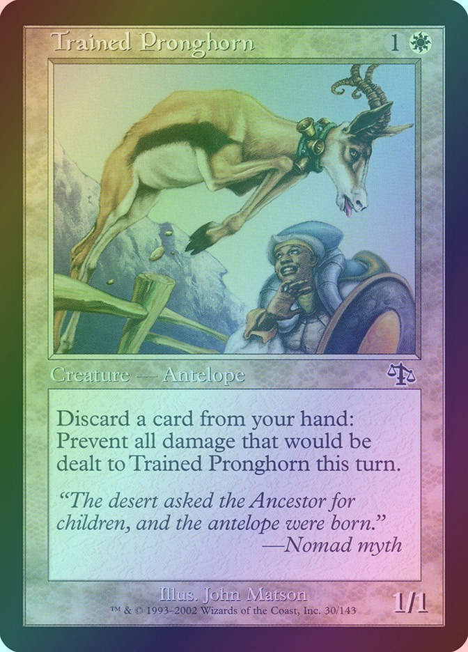 Trained Pronghorn (JUD) (30) / Foil