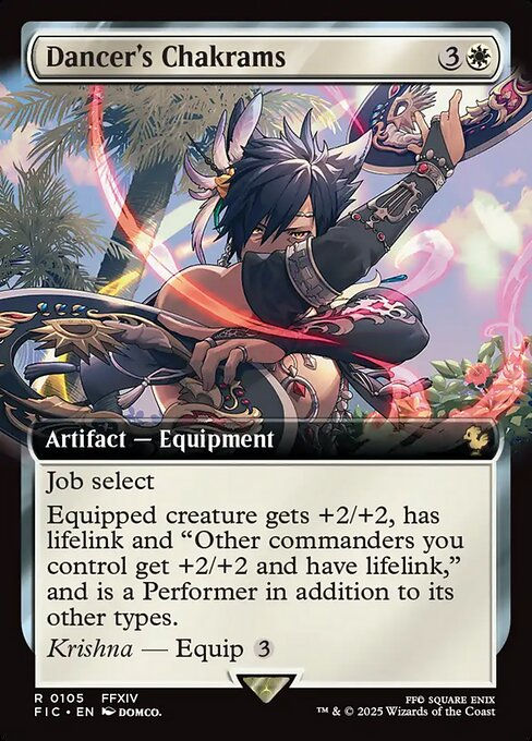 Dancer's Chakrams (FIC) (105) / Extended Art