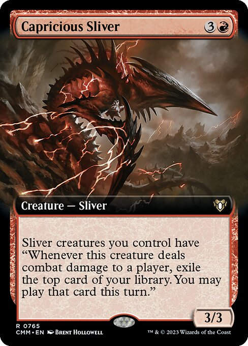 Capricious Sliver (cmm) / Extended Art