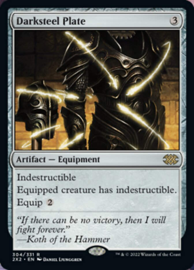 Darksteel Plate (2X2)