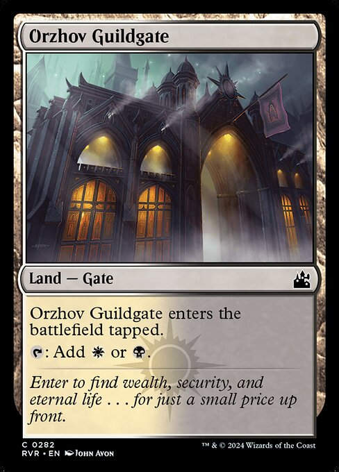 Orzhov Guildgate (rvr) (282)