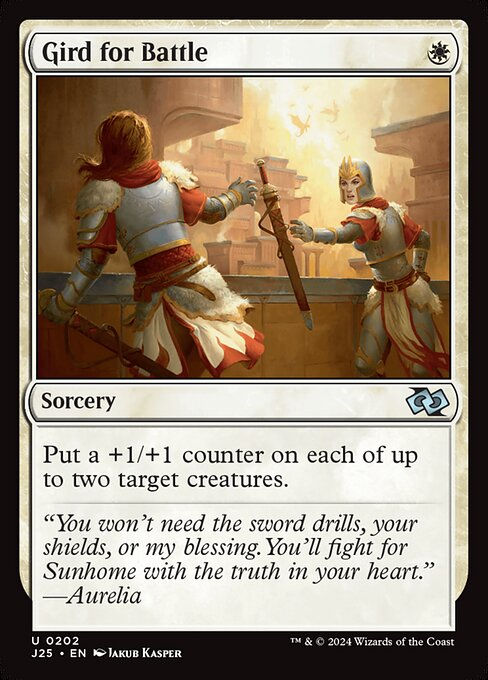 Gird for Battle (J25) (202)