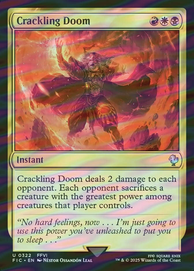 Crackling Doom (FIC) (322) / Surge Foil