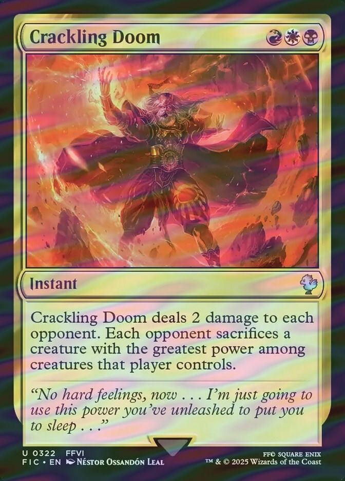 Crackling Doom (FIC) (322) / Surge Foil