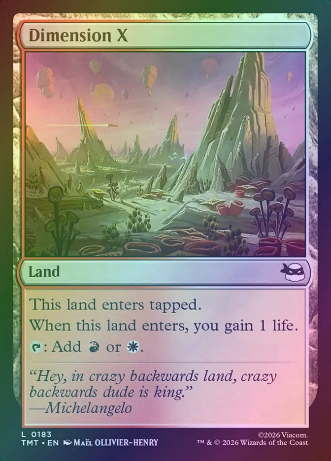 Dimension X (TMT) (183) / Foil