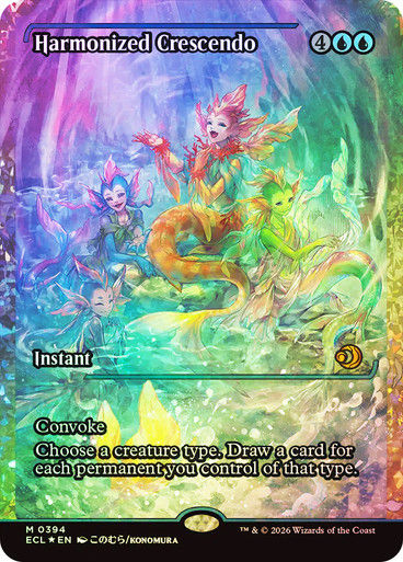 Harmonized Crescendo (ECL) (394) / Fracture / Foil