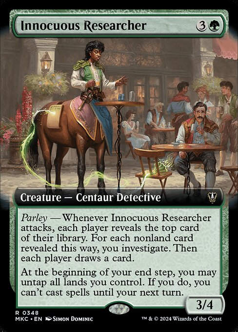 Innocuous Researcher (mkc) (348) / Extended Art