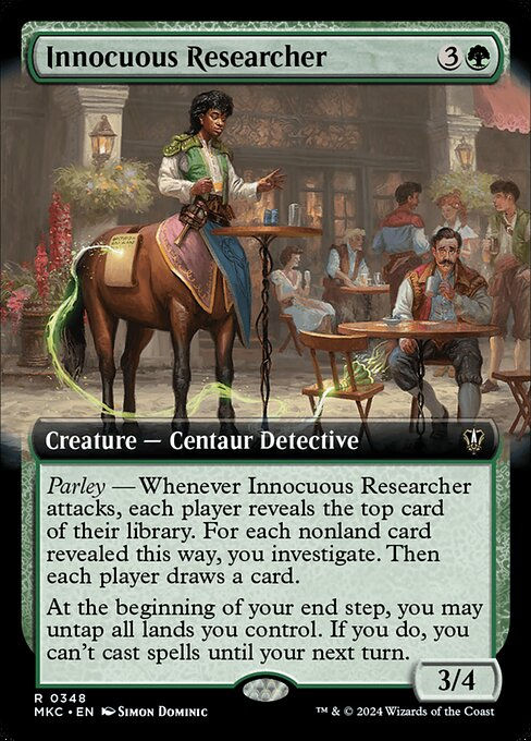 Innocuous Researcher (mkc) (348) / Extended Art