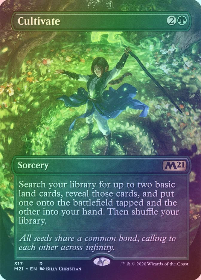Cultivate (M21) (317) / Borderless / Foil