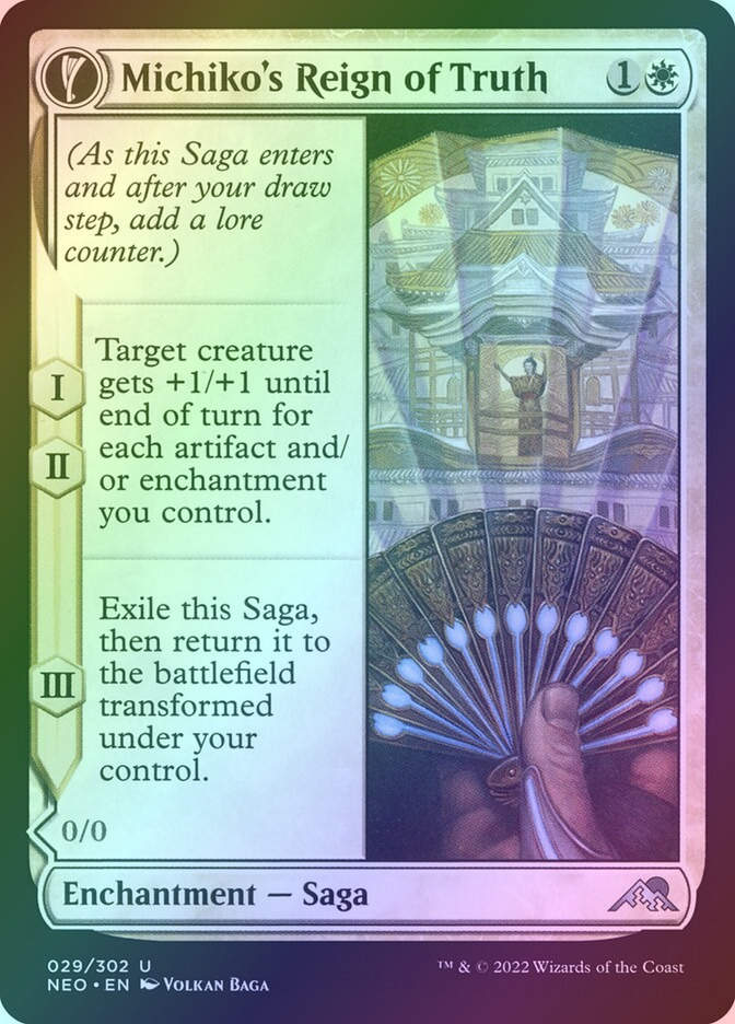 Michiko's Reign of Truth // Portrait of Michiko (NEO) (29) / Foil