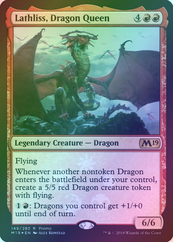 Lathliss, Dragon Queen (PM19) (149★) / Foil