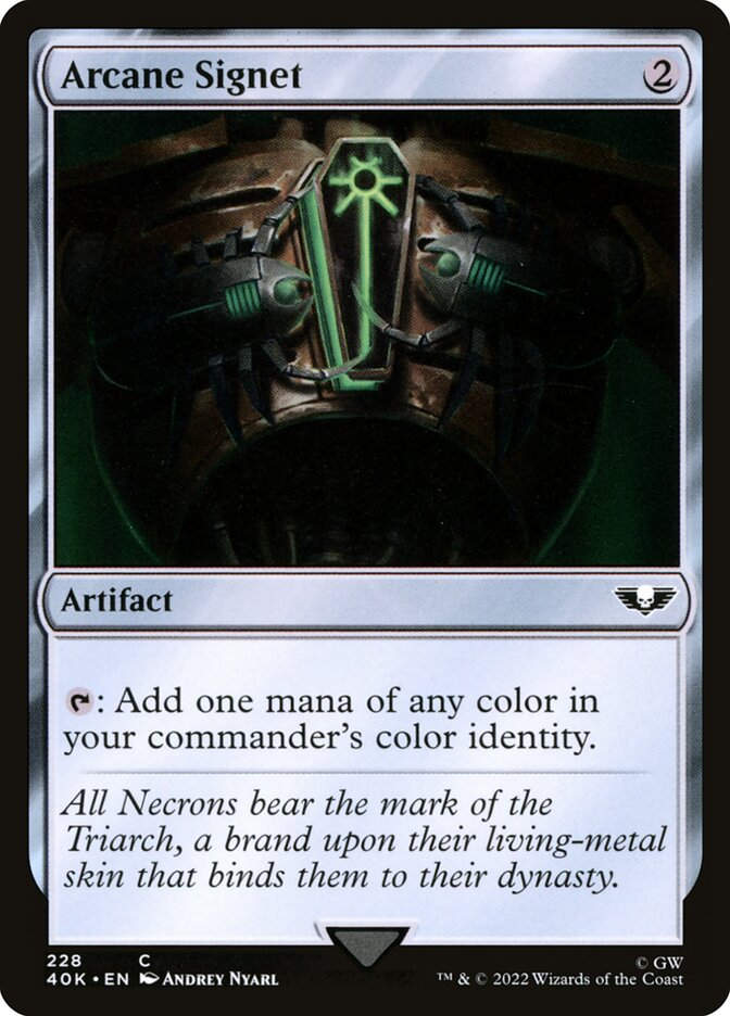 Arcane Signet (40K) (228)