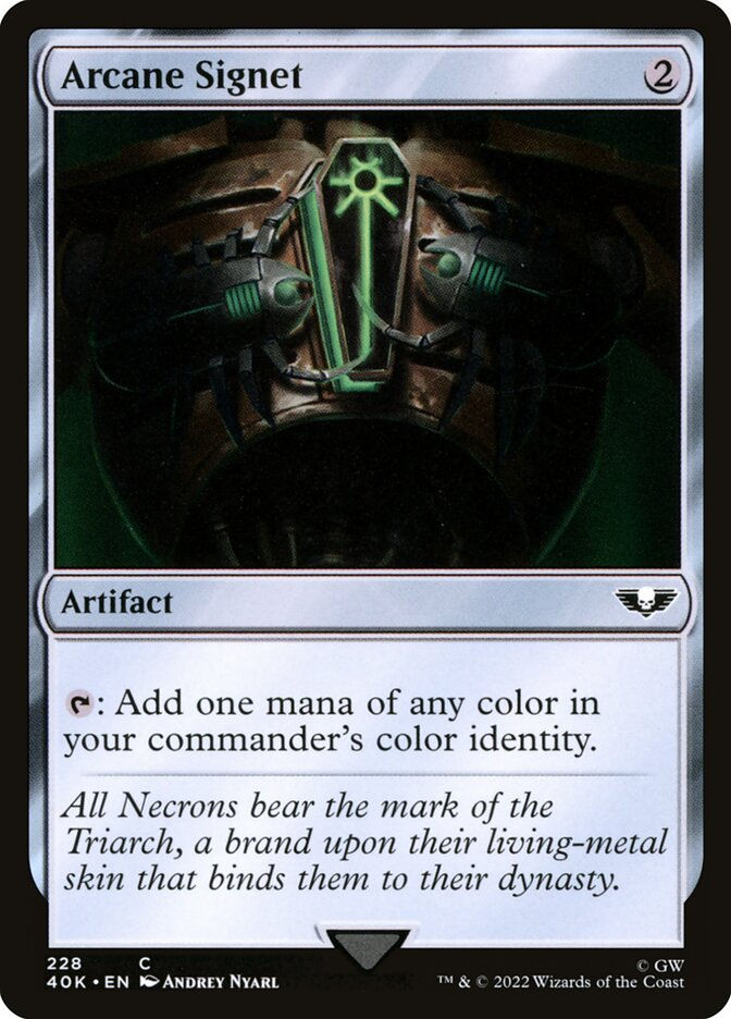 Arcane Signet (40K) (228)