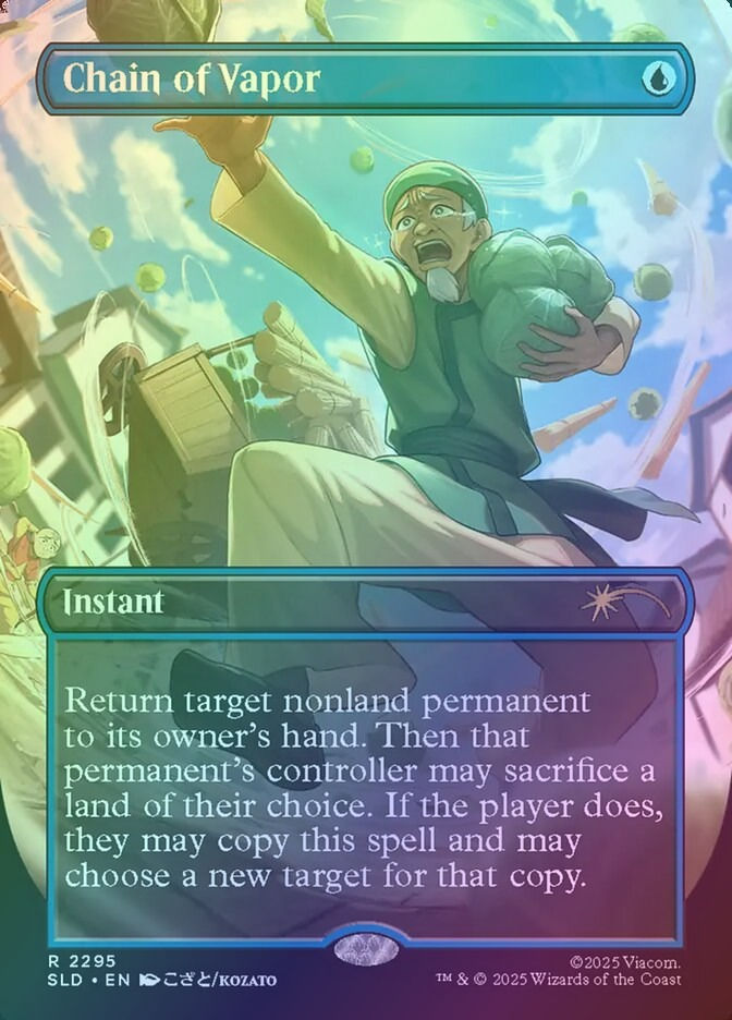 Chain of Vapor (SLD) (2295) / Borderless / Foil